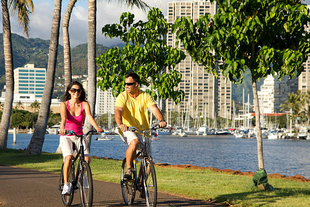 Biking magic Island hawaii