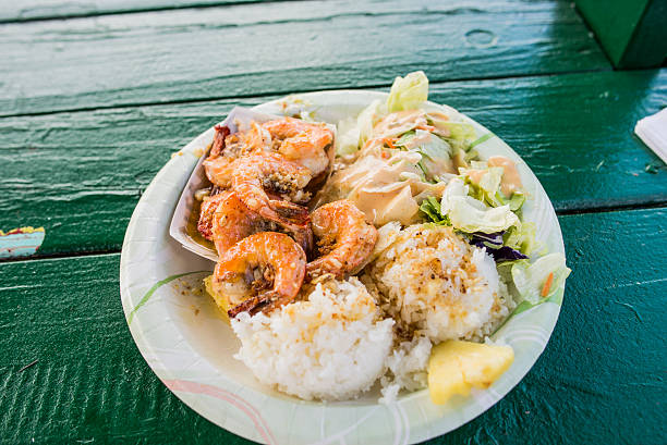 garlic shrimp and rice 